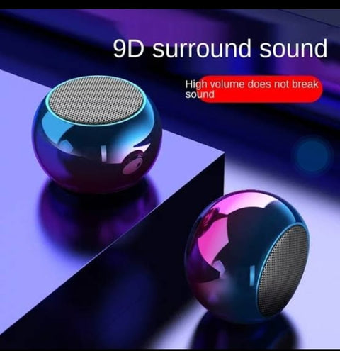 Mini Portable Bluetooth & Rechargeable Speaker